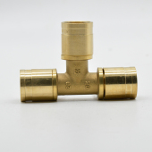 管件滑套式 滑紧式 25mm滑紧式 20mm 管件铝塑管接头 等径三通16mm