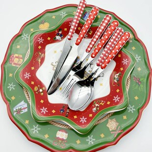 精选意大利NEVA原装进口西餐具套装316不锈钢刀叉勺节日专用轻奢