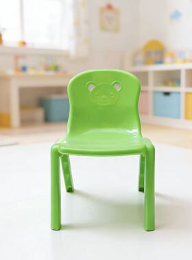 103童乐椅绿色儿童凳塑料小椅子卡通造型0-1岁宝宝椅防锈