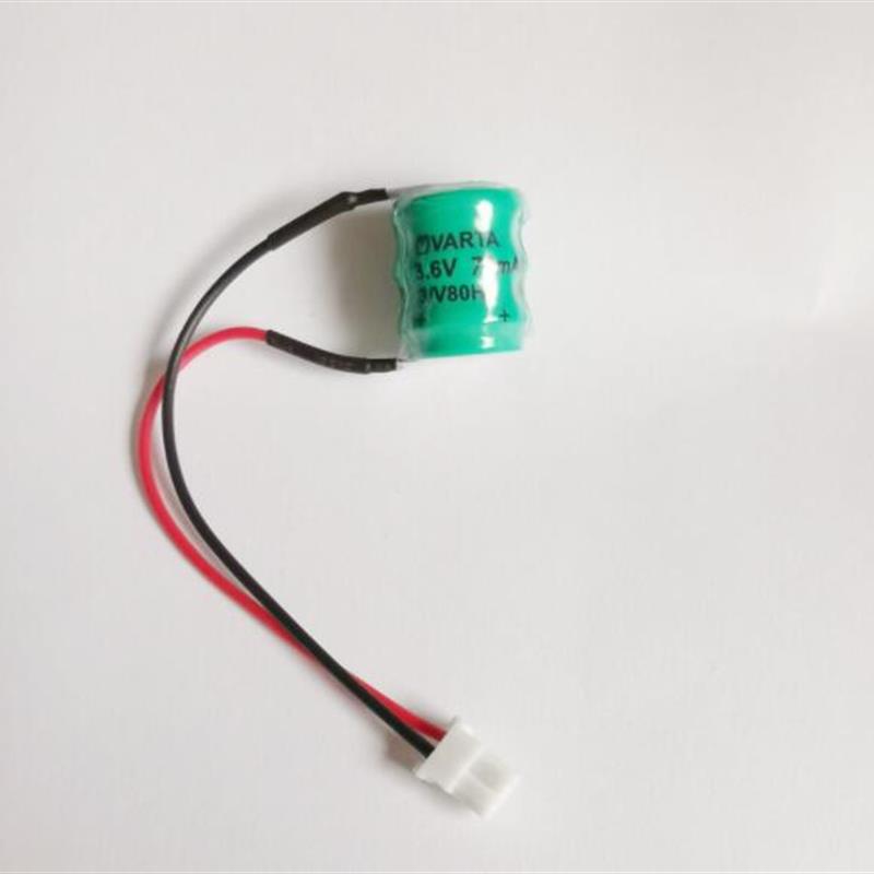 VARTA瓦尔塔 3/V80H 3.6V 70mah  镍氢充电电池 凯恩帝数控电池