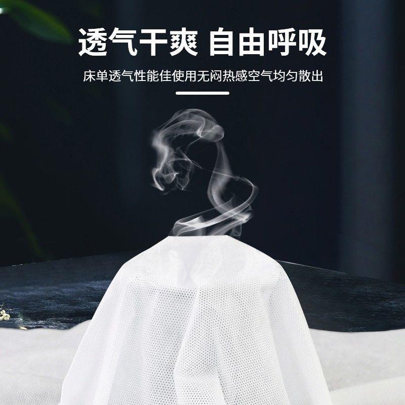 一次性床罩两头带松紧绳带无纺布医用床防水医院美容院床