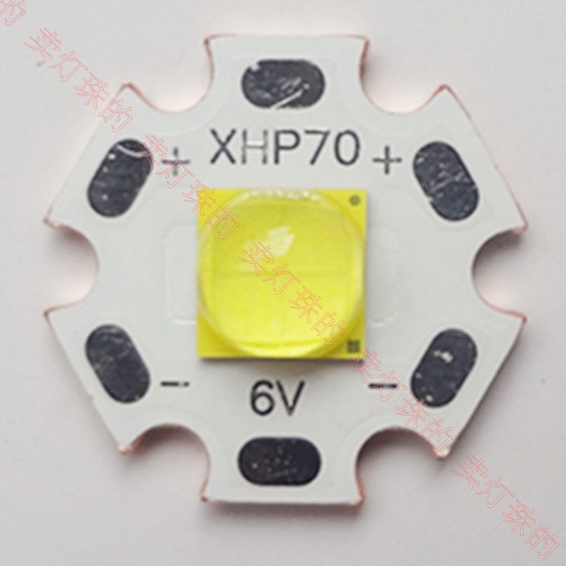 LED灯珠XHP70.2 7070 XHP70二代 6V 3000K 6500K 5000K 4000K 12V