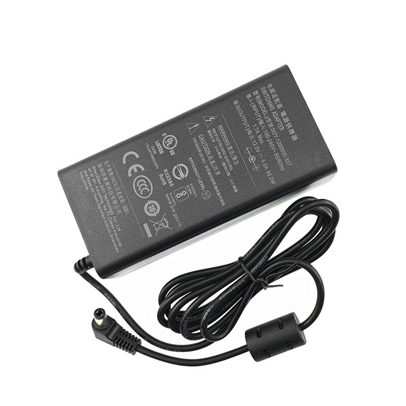 索源12V5A电源适配器SOY-1200500-327电视液晶显示器电源供应器线