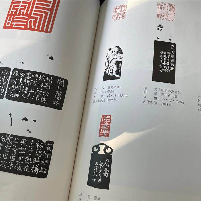杜延平书法篆刻作品集 西泠公益行 当代名家篆刻印章印谱书法刻壶