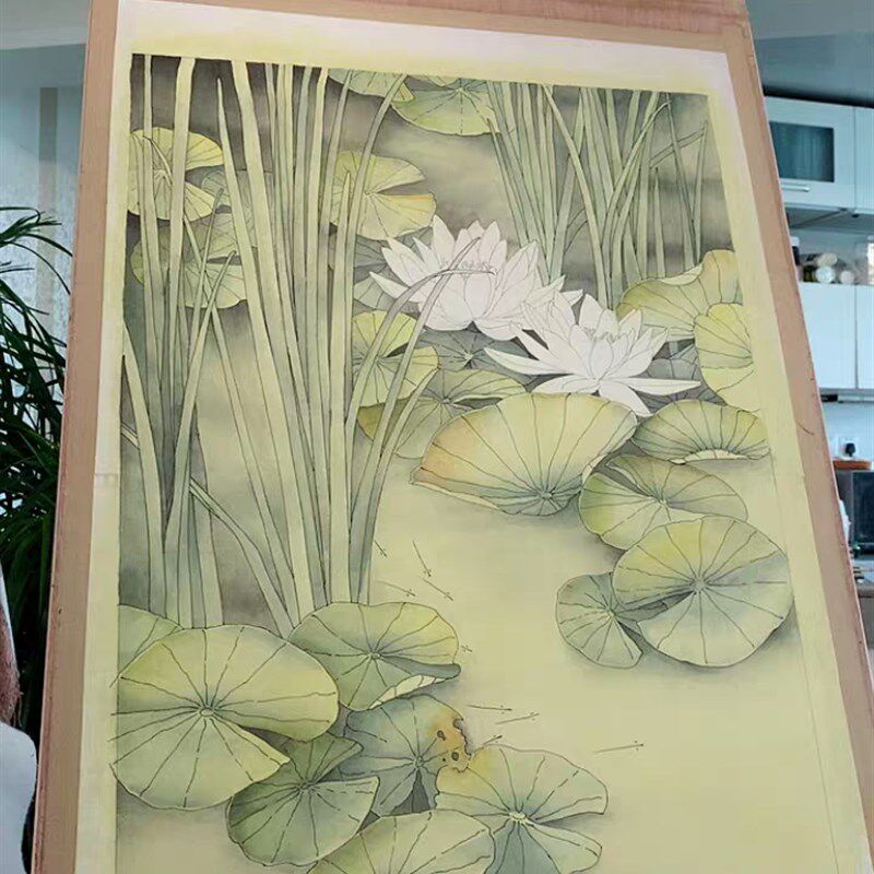 国展画板背板 工笔专用裱板画板 工笔湿裱宣纸画板 磁性画板定做