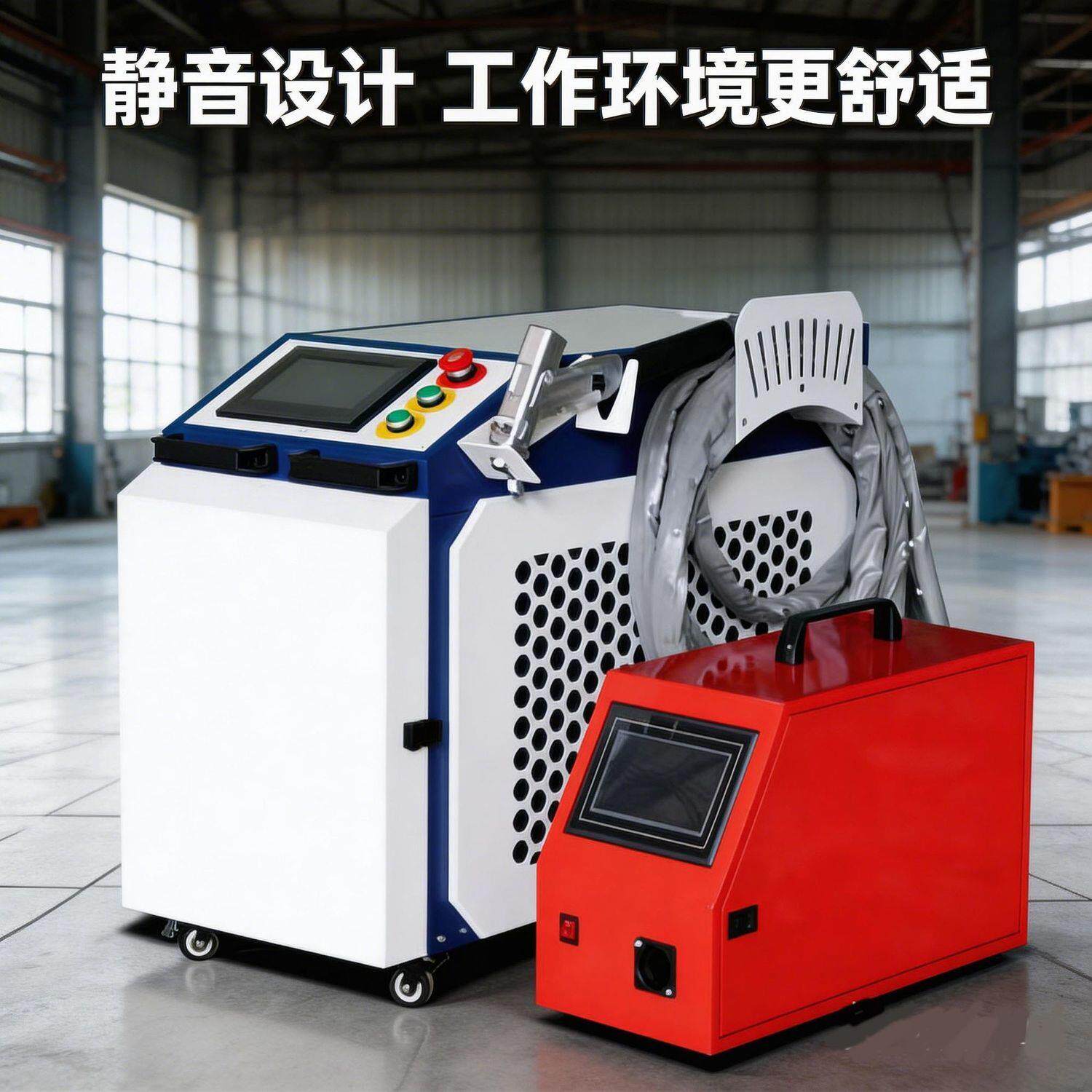 激光焊接机手持式小型不锈钢铝合金门窗连续焊220V工业除锈焊接机