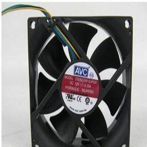 直销DS08025R12UP097 8025 12V 0.3 AVC散热风扇