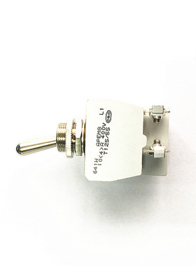 APEM开关641H4脚2档钮子开关 15A250V 开孔12MM电源节能工业