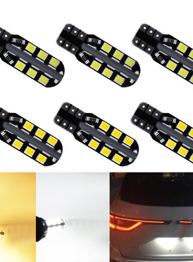 汽车 LED解码T10 2835 24SMD w5w示宽灯/牌照灯/阅读灯/仪表灯