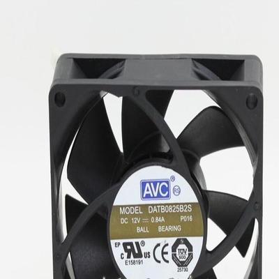 全新AVC DATB0825B2S 8025 8CM 12V 0.84A PWM调速 大风散热风扇