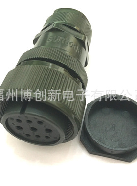 航空插头9芯 MS3106A 20-18S YDM30200647伺服接头VW3M5121直头