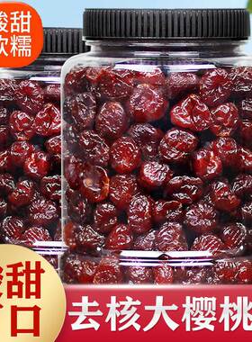 樱桃干官方旗舰店500g新疆无添加果干水果干制品孕妇儿童宿舍零食
