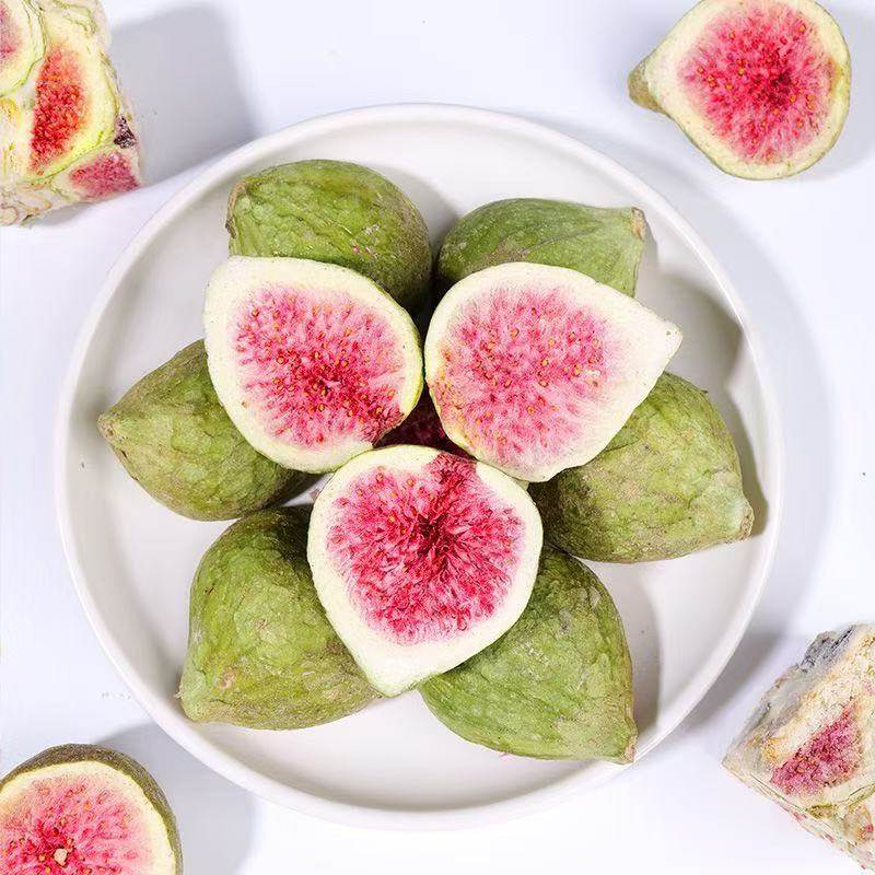 新鲜冻干无花果干脱水雪花酥烘培蛋糕装饰威海果干果蔬脆零食