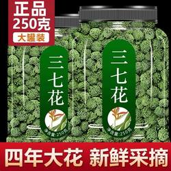云南特产文山三七花中药材泡水喝优质精选田七花三七花茶四年花