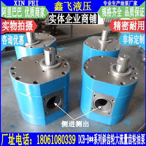 DCB-B160 DCB-B200 DCB-B250 DCB-B300低噪音大流量齿轮油泵静音