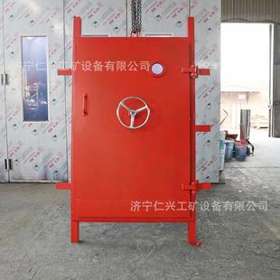 矿用MMB0.8 巷道生存室1.8米平面密闭门 1.6米避难硐室弧形防爆门