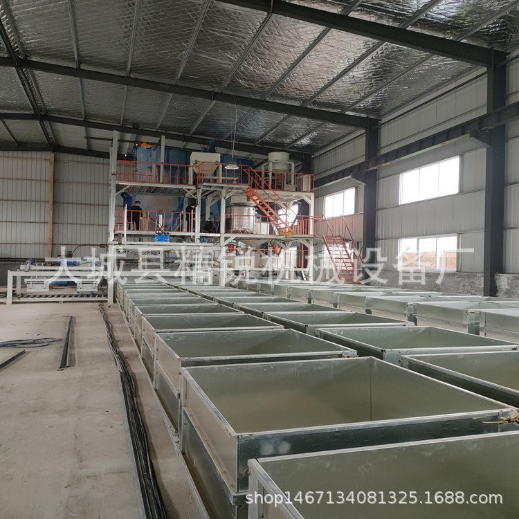 水泥基匀质板设备 匀质板带锯切割机 浇筑型自保温砌块生产线