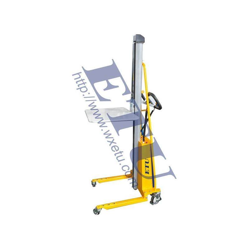 迷你堆高车 轻型升高车 电动手摇工位,车间辅助设备