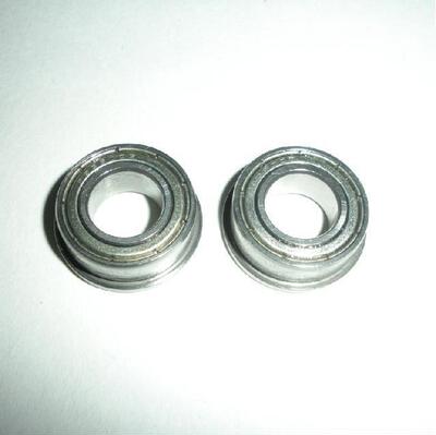 法兰轴承F63800ZZ,国标Z2组的质量,尺寸:10*19*7MM。