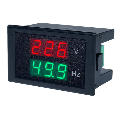 发电机数显电压表频率表交流220v380v50hz测试仪高精度DL85-2080A