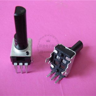 进口美国BOURNS 09型单联B102带中点调音台音量B1K电位器柄长18MM