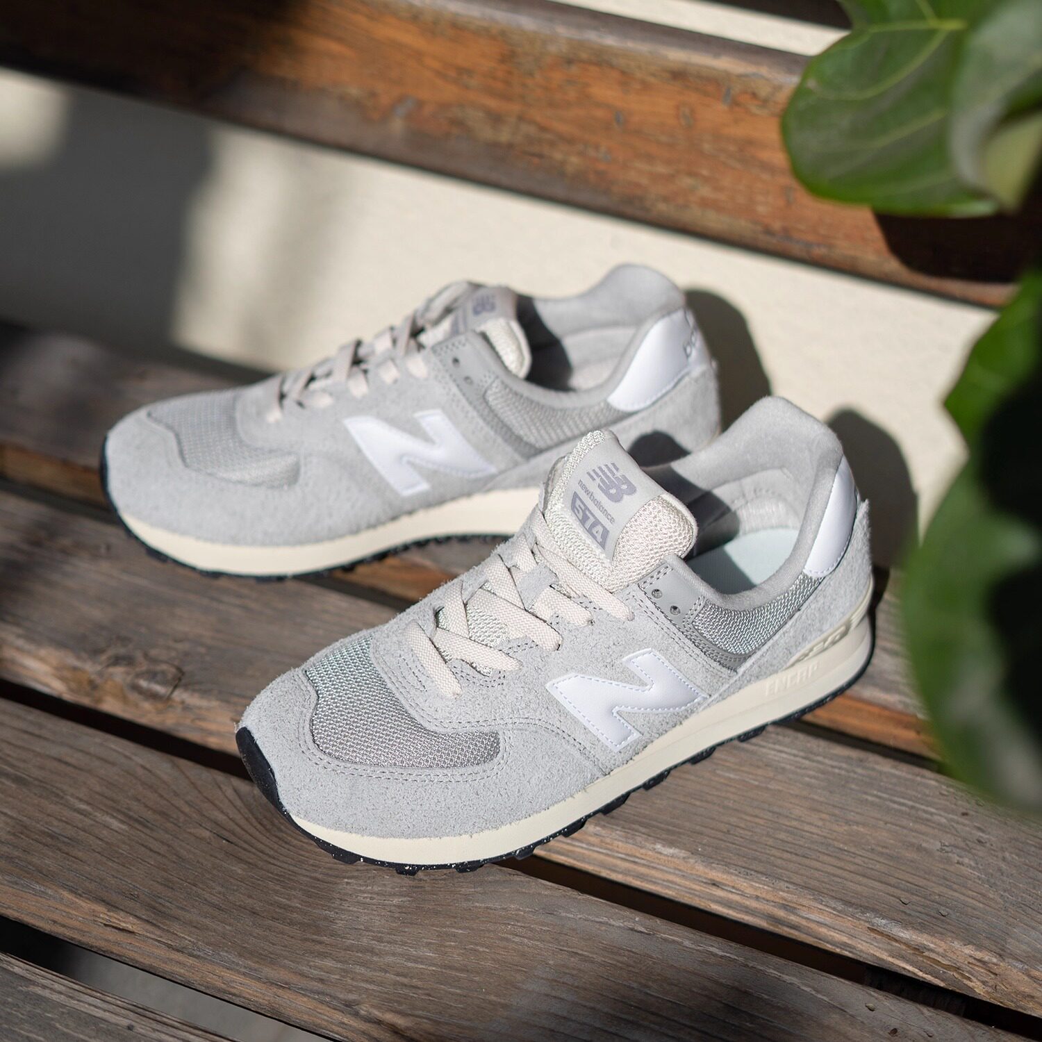 【574系列】NB男鞋女鞋2025春夏新款灰色运动鞋轻便缓震休闲鞋