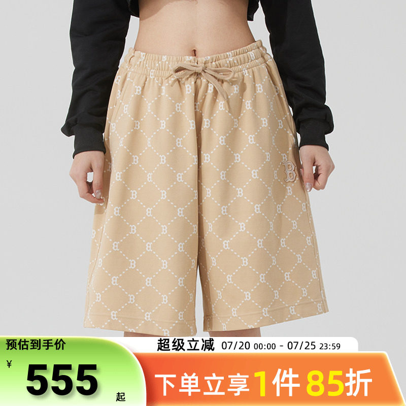 MLB男裤女裤 25春夏新款情侣运动裤健身训练潮流时尚休闲透气短裤