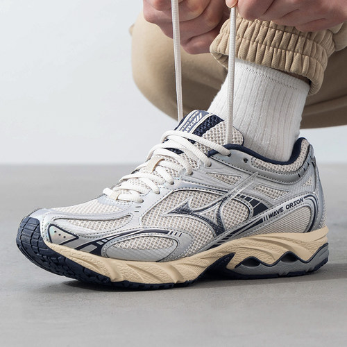美津浓（MIZUNO）男鞋女鞋25春季新款WAVE ORION休闲运动鞋子减震