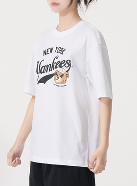 MLB男女情侣上衣25春夏新款运动服t恤潮酷球迷时尚短袖3ATSE0253