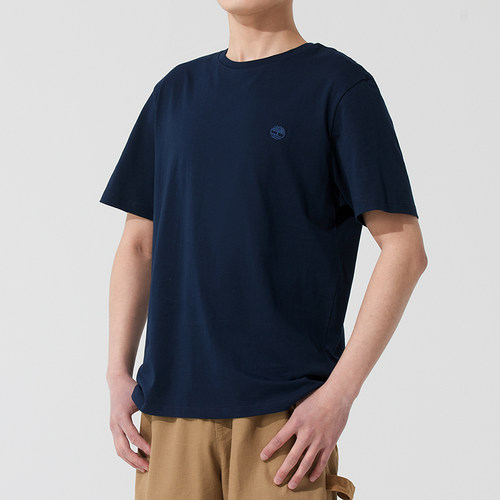 Timberland添柏岚正品男装T恤2026春季新款户外透气宽松短袖A6DKU