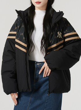 MLB正品羽绒服男装女装新款情侣休闲服时尚潮流羽绒外套3ADJM0746