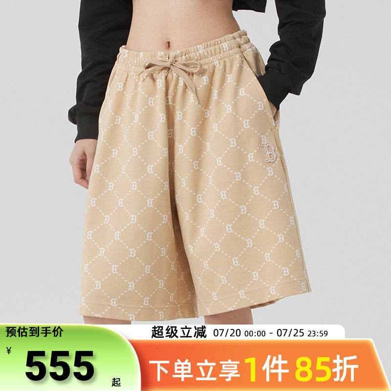 MLB男裤女裤 25春夏新款情侣运动裤健身训练潮流时尚休闲透气短裤