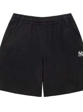 MLB情侣款短裤25春新款透气时尚针织运动裤棒球风休闲裤3ASPB0153