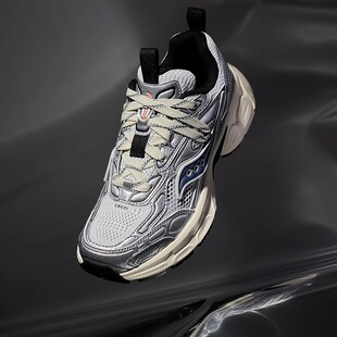 索康尼男鞋女鞋2025冬季新款运动鞋2K CAVALRY轻便网面透气休鞋鞋