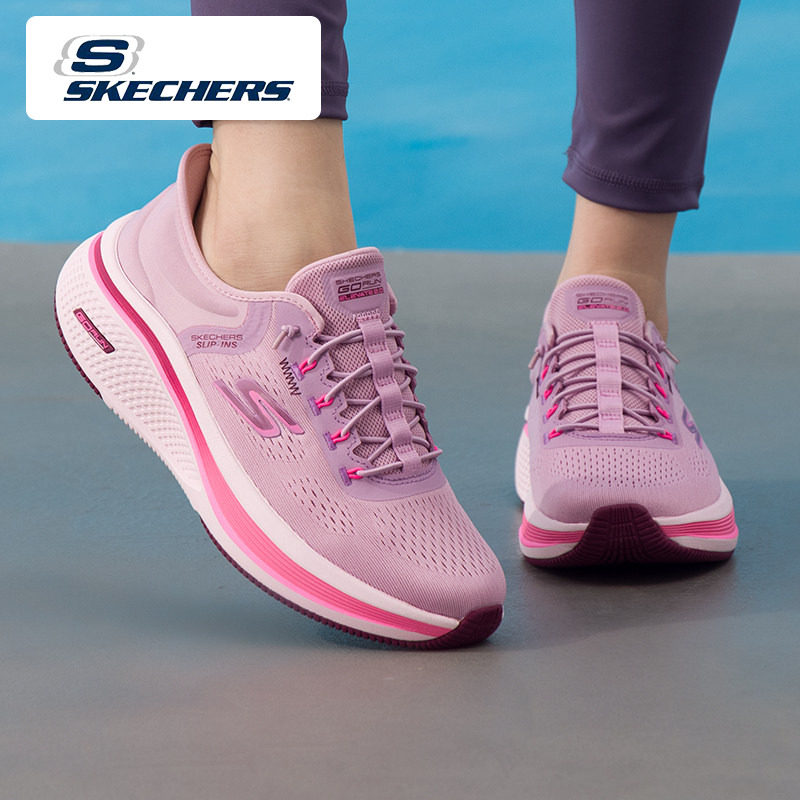 斯凯奇女鞋新款春季运动鞋健身训练鞋耐磨轻便缓震透气低帮跑步鞋