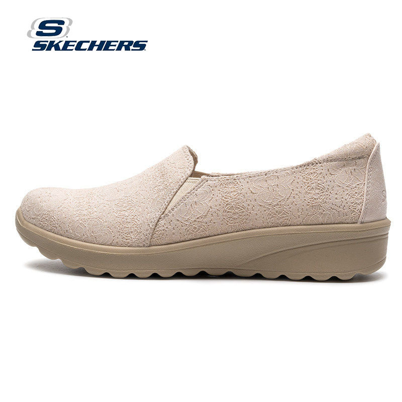 斯凯奇官方女鞋春夏款网布透气一脚穿健步鞋休闲鞋运动鞋浅口单鞋