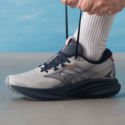 MIZUNO美津浓跑鞋男鞋夏运动鞋厚底透气缓震跑步鞋ASTRO PLUS II