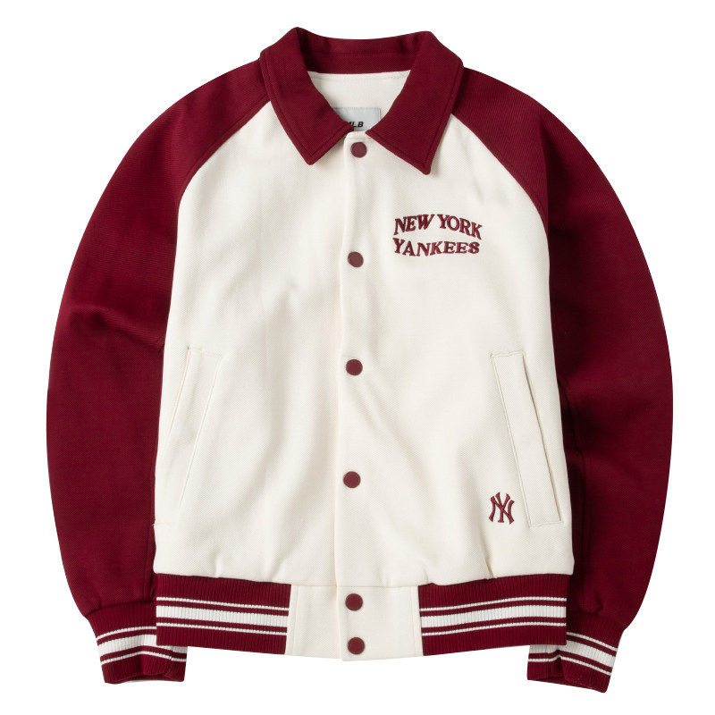 MLB男装女装 春夏新款运动服纽约洋基外套时尚潮流翻领休闲服夹克