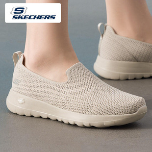 斯凯奇女鞋春夏透气老人鞋官方新款网面薄款运动鞋软底女士休闲鞋