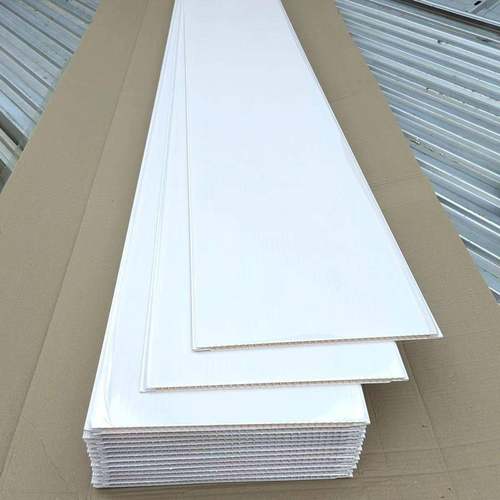 pvc长条塑料吊顶扣板熟胶自装天花板客卧室卫生间屋顶装饰材料白