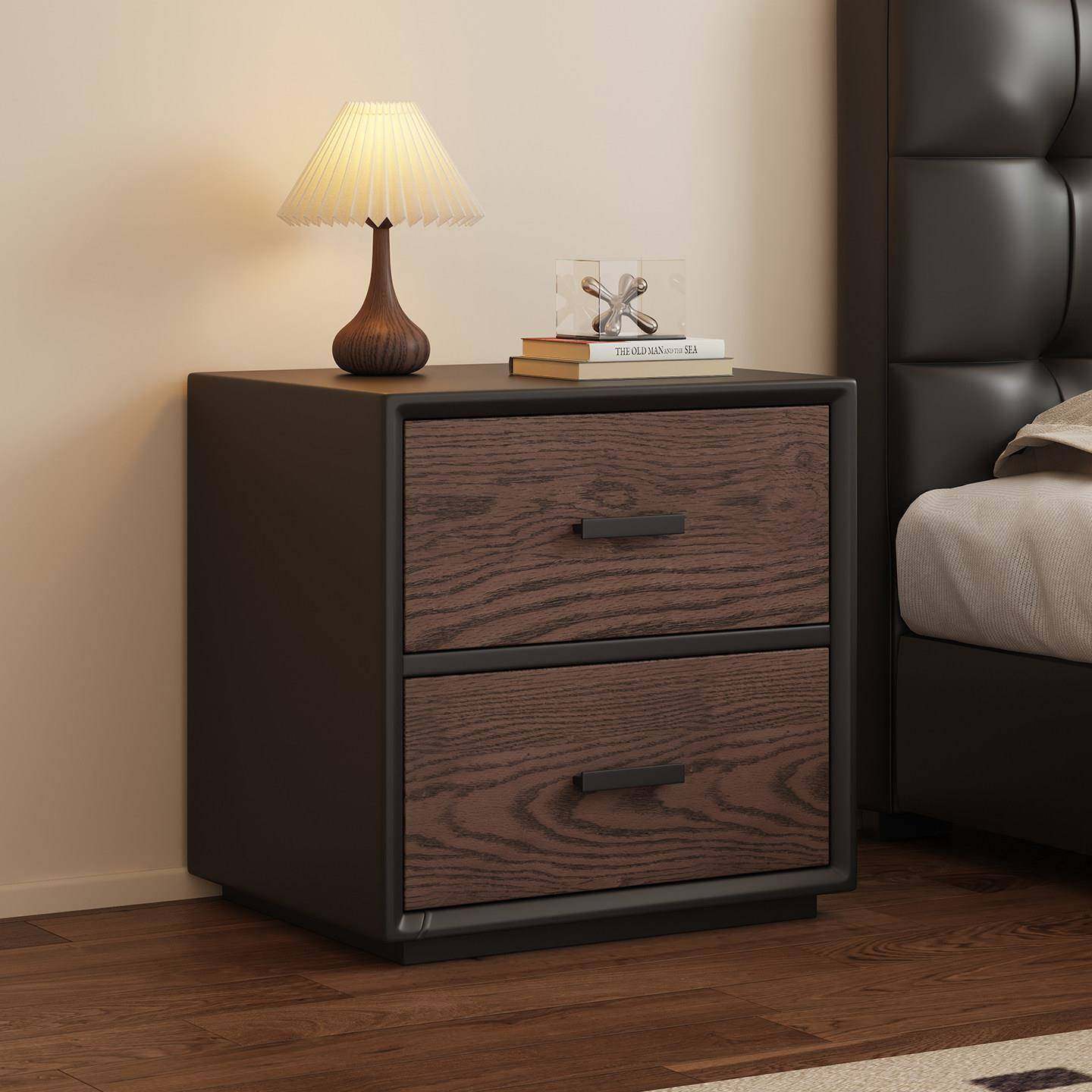 全实木床头柜家用卧室新款2025爆款新中式小型简约现代床边收纳柜,住宅家具,床头柜,淘宝优惠券,粉丝福利购,淘宝优惠卷