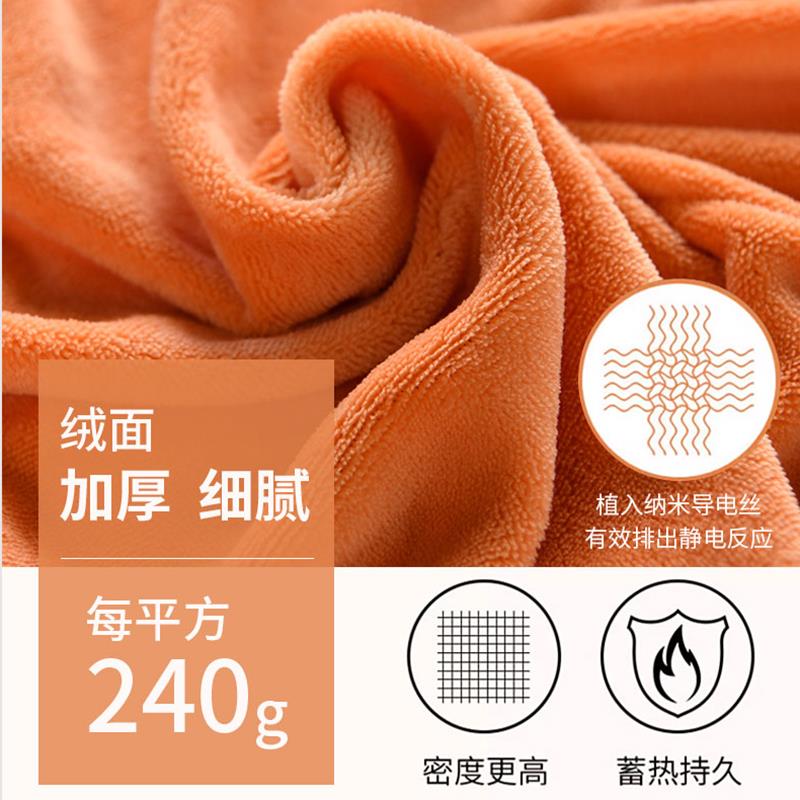 法兰绒被套单件冬天保暖加厚ab面单面绒珊瑚绒被罩水晶绒单人双人