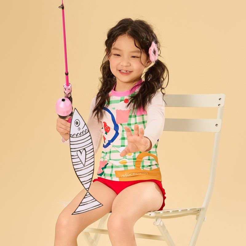 女童2025新款泳衣女宝宝游泳衣高颜值儿童泳装小女孩公主洋气分体