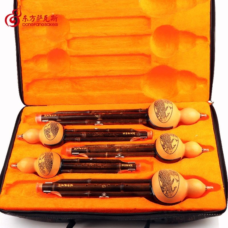 葫芦丝乐器c调降b调a调g调f调小d调儿童小学生专用套装紫竹演奏