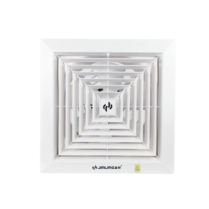 金羚12寸天花排气扇吊顶超大风量吸顶式直排换气扇APT30-6-30(B)