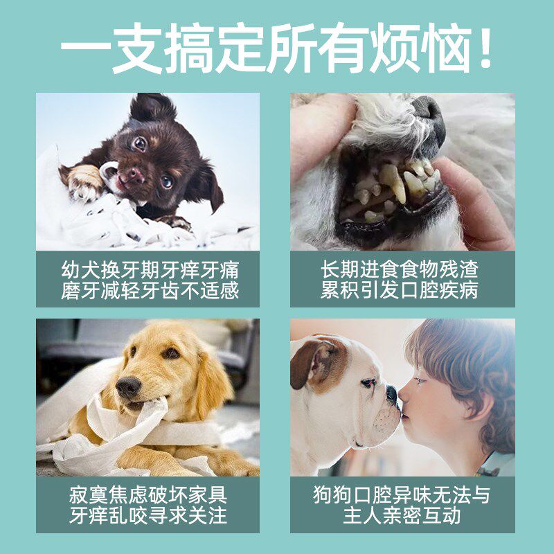 昵趣洁齿骨磨牙棒泰迪狗狗零食呢趣耐咬磨牙骨缓解口臭