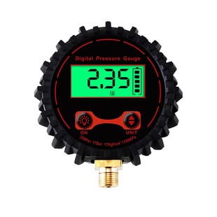 极路士充气泵数显表 胎压枪数显表 气压测压表 数字显示表检测表