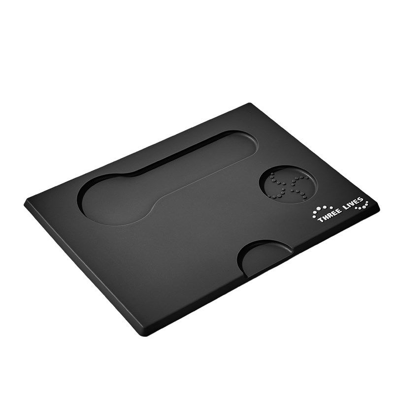 多功能压粉垫咖啡吧台压粉锤布粉器防滑垫咖啡手柄器具收纳垫家用