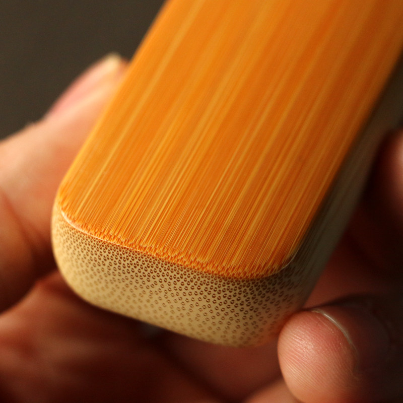 精品纯手工精磨天然十几年超厚老玉竹文玩手牌手把玩件竹牌小挂件