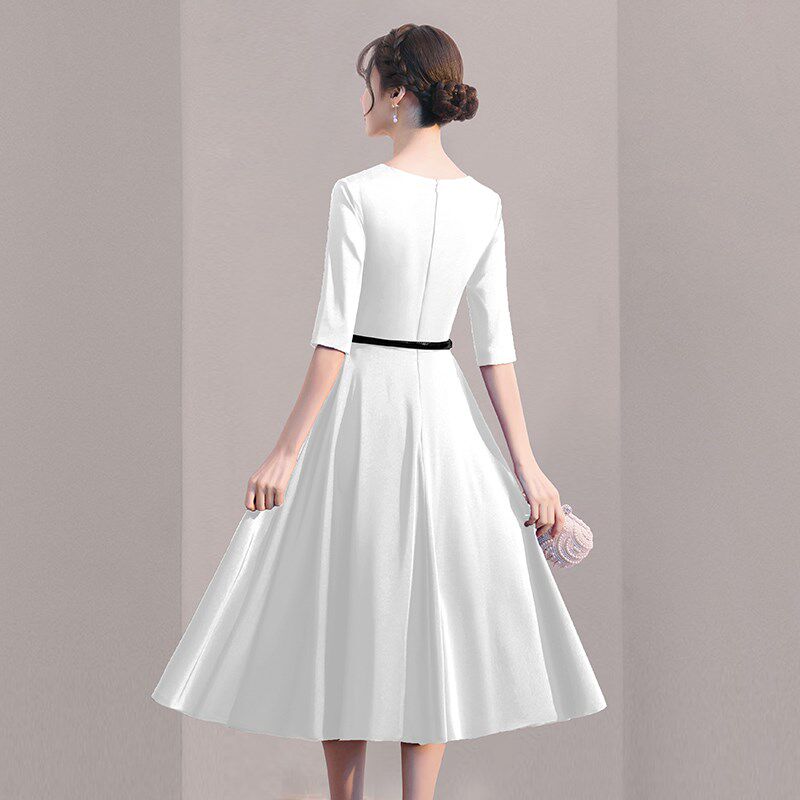 宴会气质小晚礼服女订婚领证高端法式轻奢小众高级连衣裙日常可穿